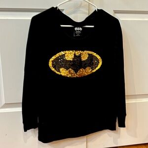 Super Hero Batman Black Sweatshirt